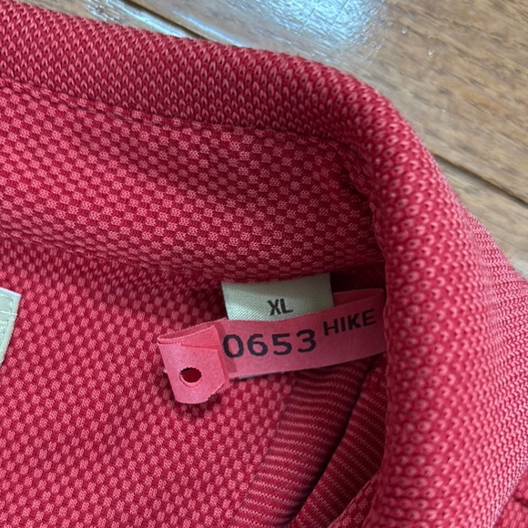 Tommy Bahama Long Sleeve Red Polo Shirt - Picture 6 of 6